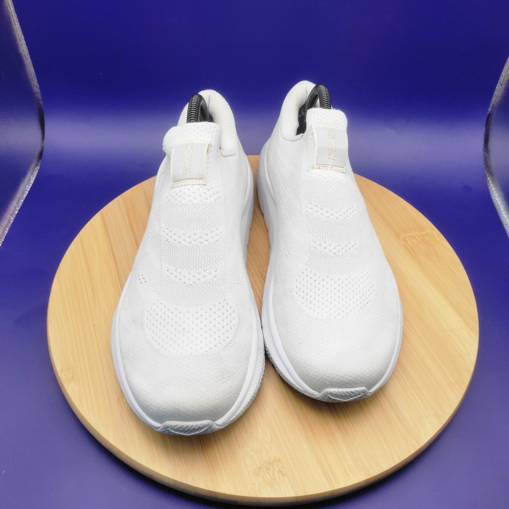 Hoka One One Cavu 3 Slip White Running Shoes Sneakers 1106485 WLRC Womens 9.5 - Picture 4 of 7